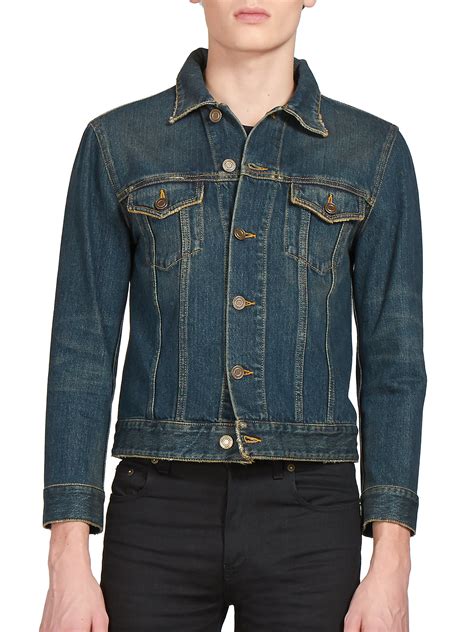 saint laurent jean jacket.